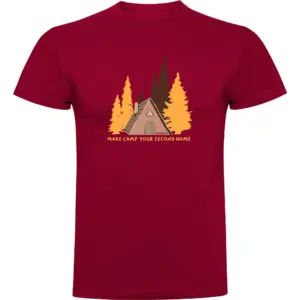 Kruskis Second Home T-shirt Met Korte Mouwen Rood