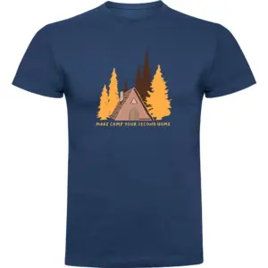 Kruskis Second Home T-shirt Met Korte Mouwen Blauw