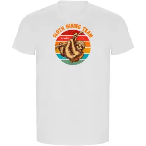 Kruskis Sloth Hiking Team Eco T-shirt Met Korte Mouwen Wit