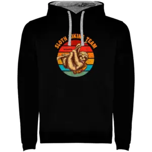 Kruskis Sloth Hiking Team Hoodie Zwart