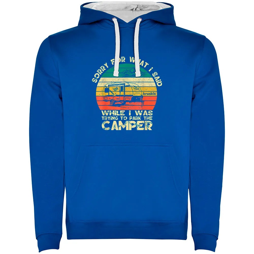 Kruskis Sorry Hoodie Blauw