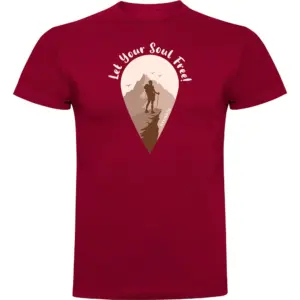 Kruskis Soul Free T-shirt Met Korte Mouwen Rood