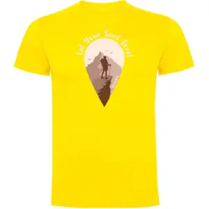 Kruskis Soul Free T-shirt Met Korte Mouwen Geel