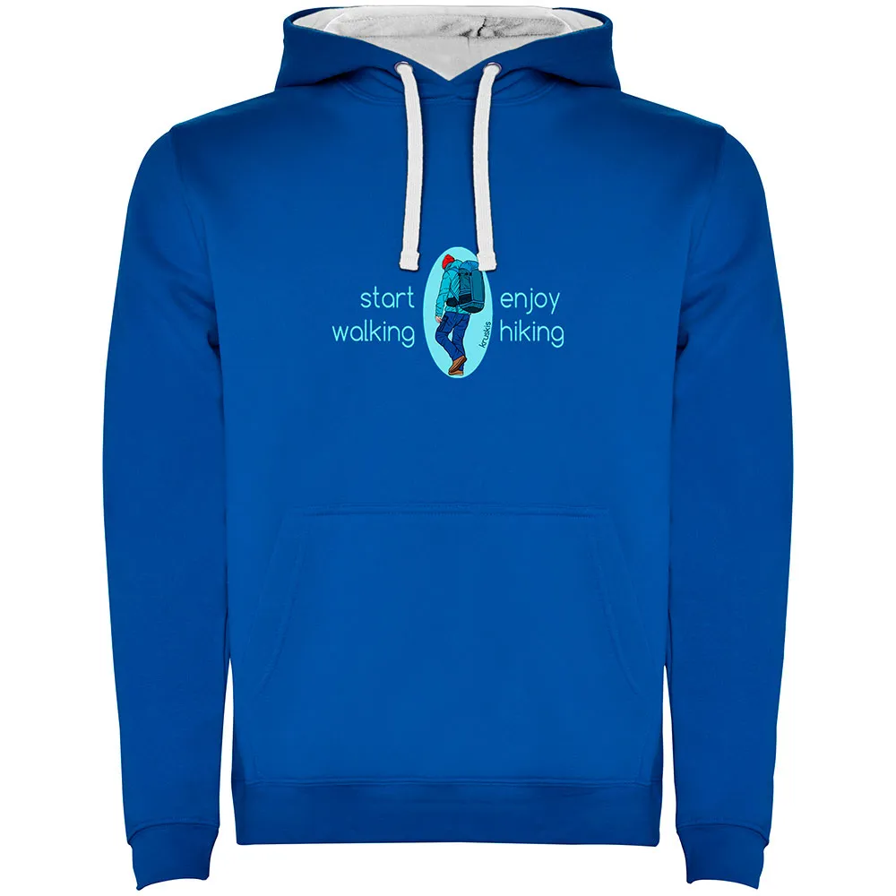 Kruskis Start Walking Hoodie Blauw