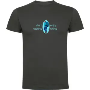 Kruskis Start Walking T-shirt Met Korte Mouwen Grijs