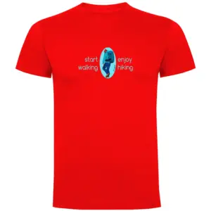 Kruskis Start Walking T-shirt Met Korte Mouwen Rood