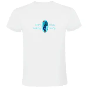 Kruskis Start Walking T-shirt Met Korte Mouwen Wit