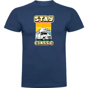 Kruskis Stay Class C T-shirt Met Korte Mouwen Blauw