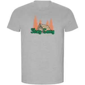 Kruskis Stay Cozy Eco T-shirt Met Korte Mouwen Grijs