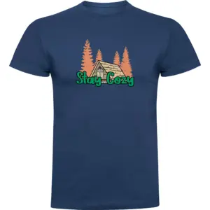 Kruskis Stay Cozy T-shirt Met Korte Mouwen Blauw