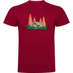 Kruskis Stay Cozy T-shirt Met Korte Mouwen Rood