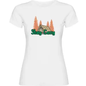 Kruskis Stay Cozy T-shirt Met Korte Mouwen Wit
