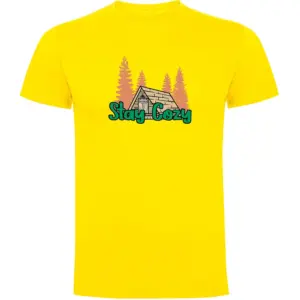 Kruskis Stay Cozy T-shirt Met Korte Mouwen Geel