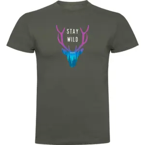 Kruskis Stay Wild T-shirt Met Korte Mouwen Groen