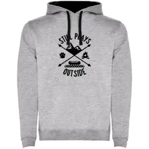Kruskis Still Plays Outside Hoodie Zwart
