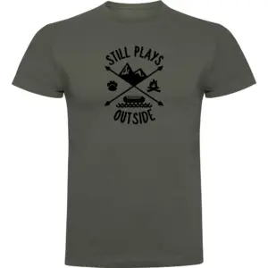 Kruskis Still Plays Outside T-shirt Met Korte Mouwen Groen