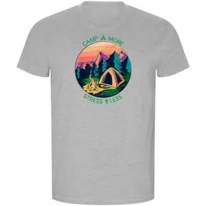 Kruskis Stress Less Eco T-shirt Met Korte Mouwen Grijs