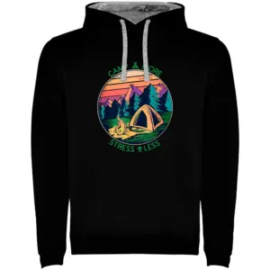 Kruskis Stress Less Hoodie Zwart