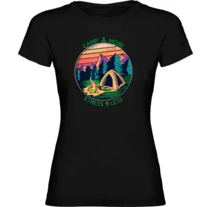 Kruskis Stress Less T-shirt Met Korte Mouwen Zwart
