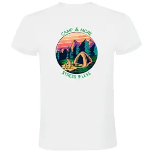 Kruskis Stress Less T-shirt Met Korte Mouwen Wit