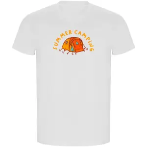Kruskis Summer Camping Eco T-shirt Met Korte Mouwen Wit
