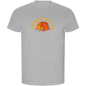 Kruskis Summer Camping Eco T-shirt Met Korte Mouwen Grijs