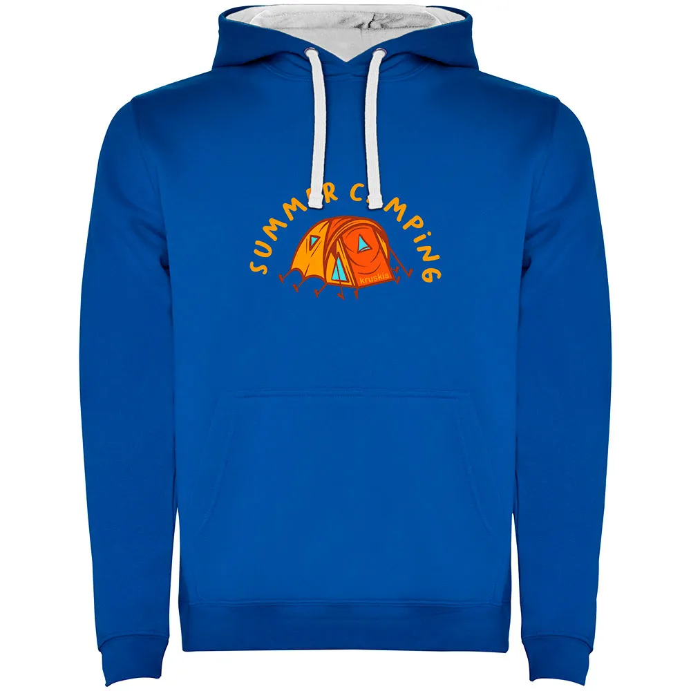Kruskis Summer Camping Hoodie Blauw