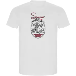 Kruskis Summer Reeducation Camp Eco T-shirt Met Korte Mouwen Wit