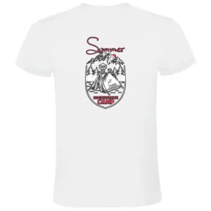 Kruskis Summer Reeducation Camp T-shirt Met Korte Mouwen Wit
