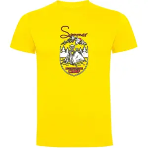 Kruskis Summer Reeducation Camp T-shirt Met Korte Mouwen Geel
