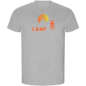 Kruskis Sunset Camp Eco T-shirt Met Korte Mouwen Grijs