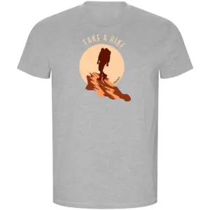 Kruskis Take A Hike Eco T-shirt Met Korte Mouwen Grijs
