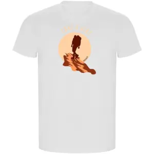 Kruskis Take A Hike Eco T-shirt Met Korte Mouwen Wit