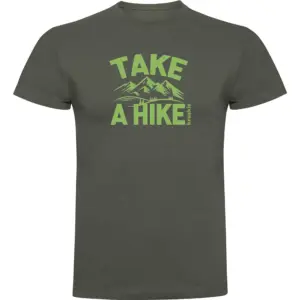 Kruskis Take A Hike Mountain T-shirt Met Korte Mouwen Groen