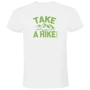 Kruskis Take A Hike Mountain T-shirt Met Korte Mouwen Wit