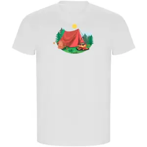 Kruskis Tent Eco T-shirt Met Korte Mouwen Wit