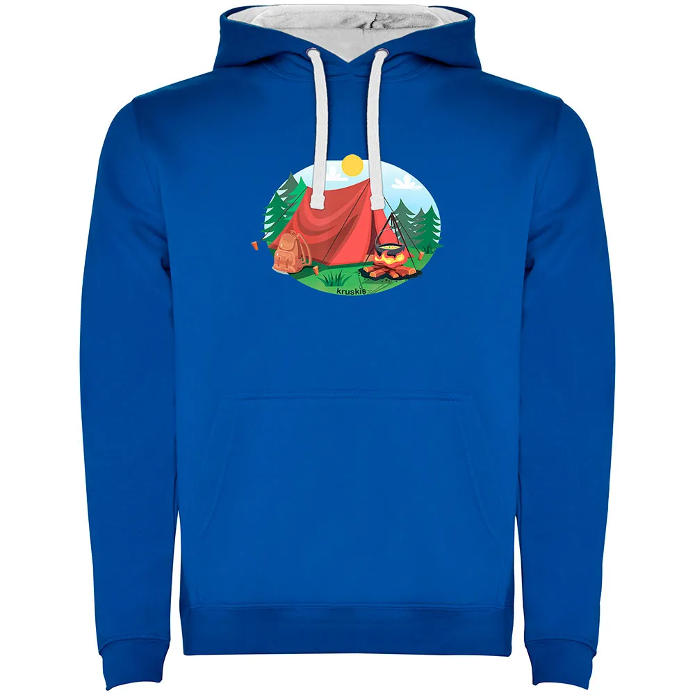 Kruskis Tent Hoodie Blauw