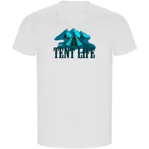 Kruskis Tent Life Eco T-shirt Met Korte Mouwen Wit