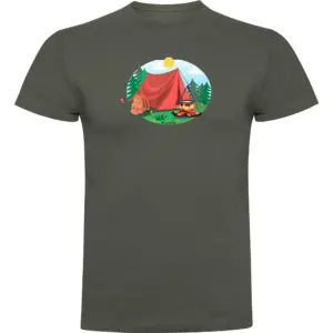 Kruskis Tent T-shirt Met Korte Mouwen Groen
