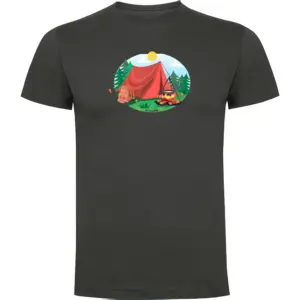 Kruskis Tent T-shirt Met Korte Mouwen Grijs