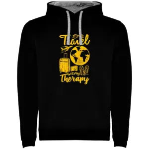 Kruskis Therapy Hoodie Zwart