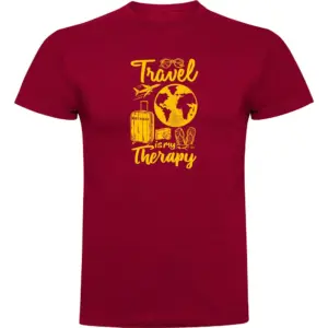 Kruskis Therapy T-shirt Met Korte Mouwen Rood