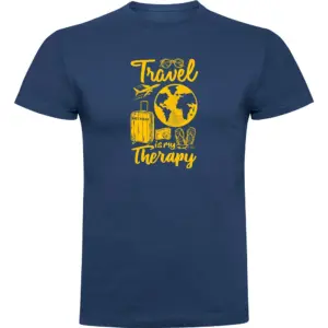 Kruskis Therapy T-shirt Met Korte Mouwen Blauw