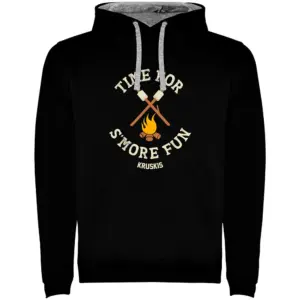 Kruskis Time For More Fun Hoodie Zwart