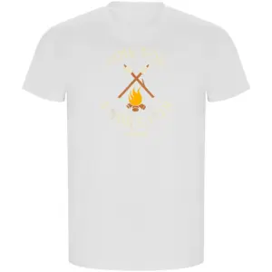 Kruskis Time For More Fun Eco T-shirt Met Korte Mouwen Wit
