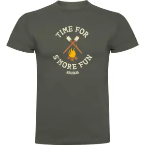 Kruskis Time For More Fun T-shirt Met Korte Mouwen Groen