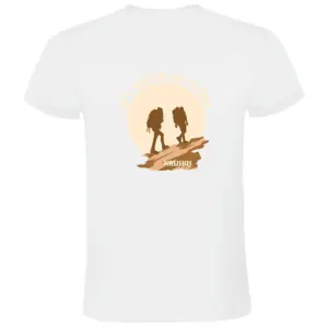 Kruskis Time To Hike T-shirt Met Korte Mouwen Wit