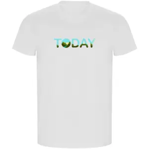 Kruskis Today Eco T-shirt Met Korte Mouwen Wit
