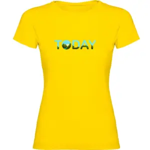 Kruskis Today T-shirt Met Korte Mouwen Geel
