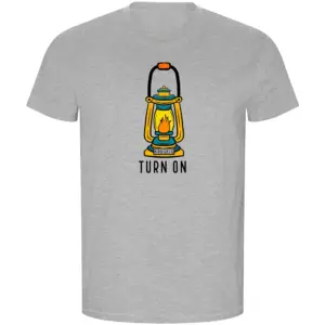 Kruskis Turn On Eco T-shirt Met Korte Mouwen Grijs
